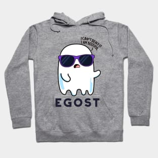 Egost Cute Halloween Ego Ghost Pun Hoodie